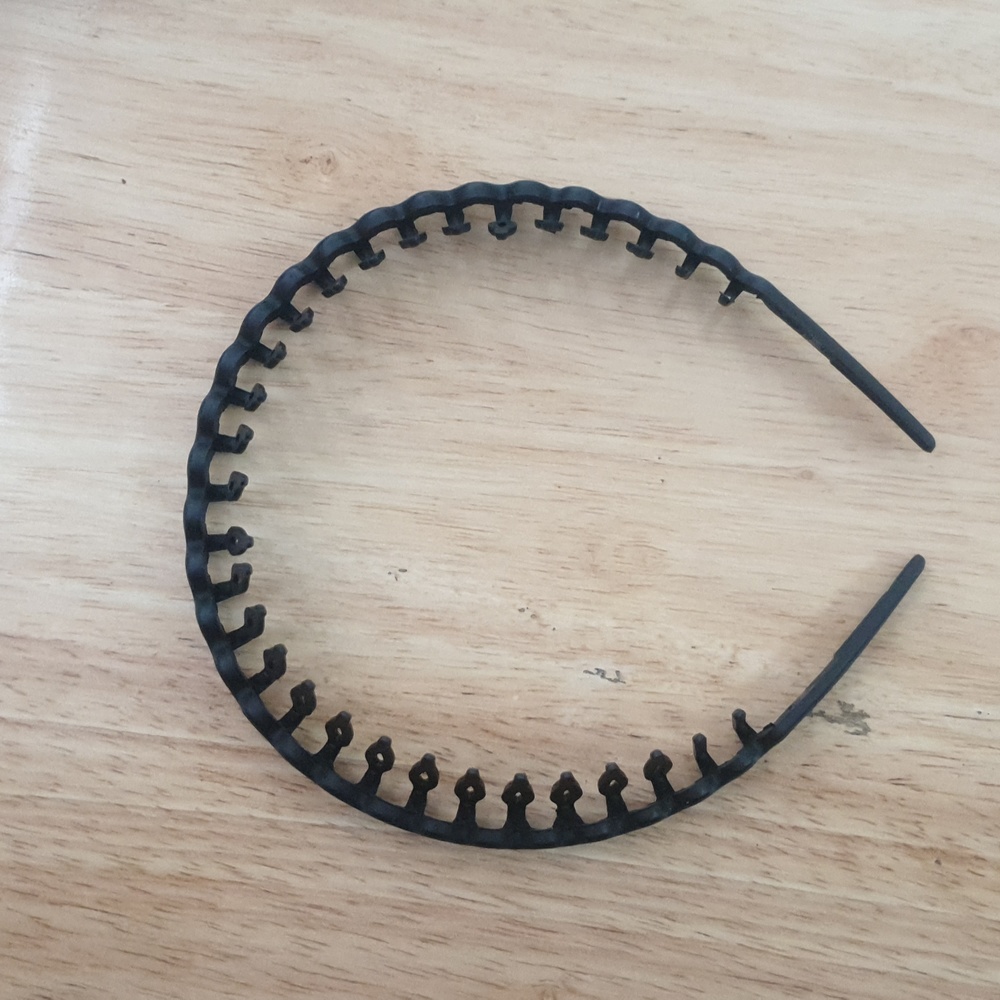 headband, baby, black
